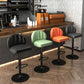 Contemporary Faux Leather Bar Stool Footrest Low Back Adjustable Height Swivel Stool Clearhalo 'Bar Furniture' 'Bar Stools' 'bar_stools' 'furn' 'furn_bar_stools' 'furniture_bar_stools' 'Kitchen & Dining Furniture' 'kitchen&dining_furn' 'kitchen' 'kitchen_furn' Furniture' 1200x1200_b1e9e16e-352e-4843-8171-c4020c5badea