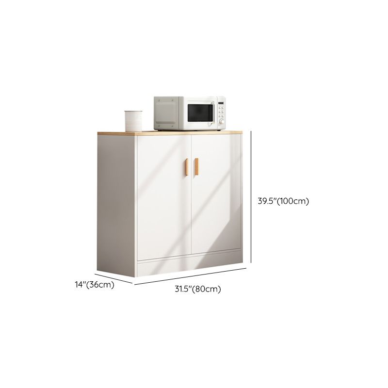 Holzseitenbrett moderner Sideboard mit Schränken und Schubladen