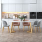 Stone Dining Site Table Traditional Luxury Rectangle Dining Table for Kitchen Home Clearhalo ' dining_table' 'Dining Tables & Seating' 'Dining Tables' 'furn' 'furn_dining_table' 'Furniture' 'furniture_dining_table' 'Kitchen & Dining Furniture' 'kitchen&dining_furn' 'kitchen' 'kitchen_dining_table' 1200x1200_b1ec8bb6-283d-4fbd-b86a-d5223a7b1194