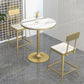 Contemporary Round Bar Dining Table Indoor Bar Height Pub Table Iron Base Clearhalo 'Bar Furniture' 'Bar Tables' 'bar_tables' 'furn' 'furn_bar_tables' 'Furniture' 'furniture_bar_tables' 'Kitchen & Dining Furniture' 'kitchen&dining_furn' 'kitchen' 1200x1200_b1ee5c52-efa3-4888-9184-75dcb784e8b4