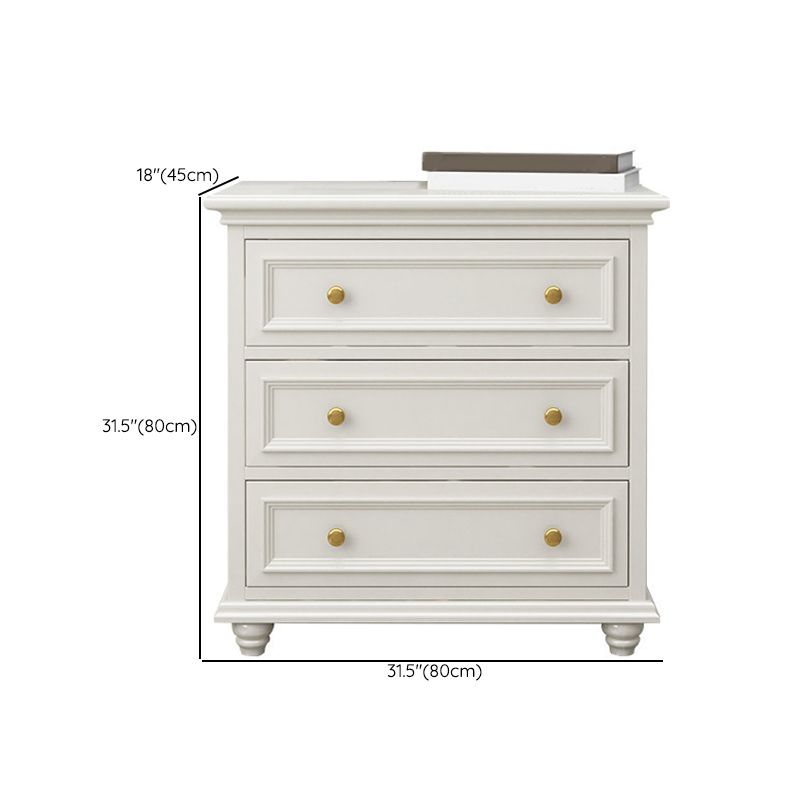 17.55-inch Width Storage Chest Modern Solid Wood Storage Chest Dresser