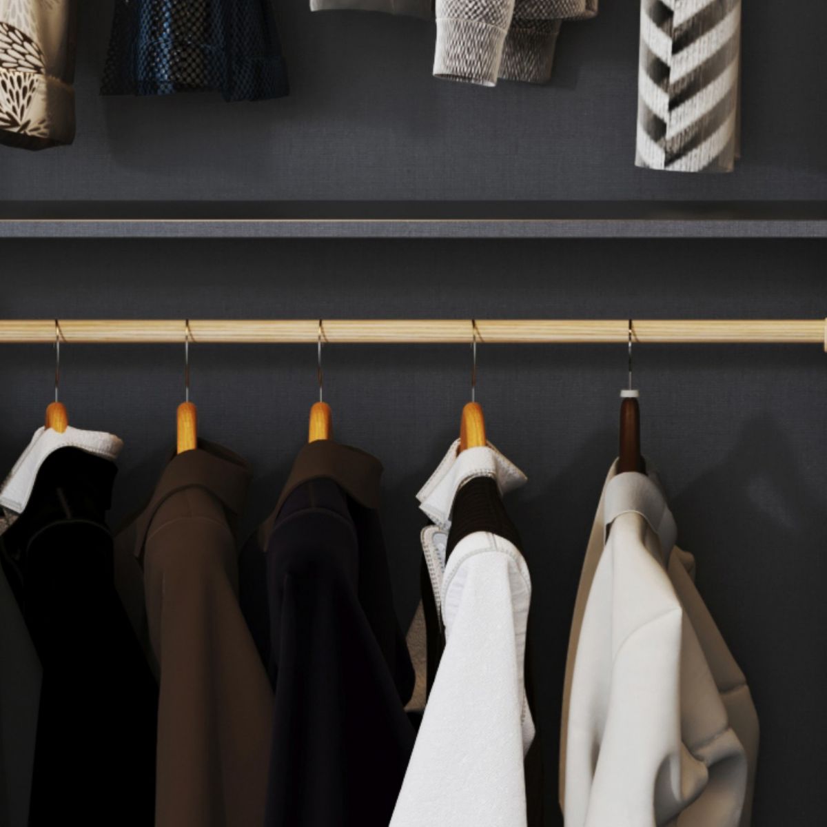 Guardaroba moderno per il guardaroba in legno morbido e guardaroba delle porte