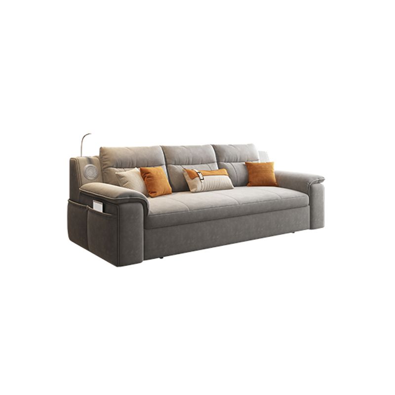 32" Wide Scandinavian Sofa Futon Foldable Sleeper Sofa with Storage Clearhalo 'furn' 'furn_futons' 'Furniture' 'Futons & Daybeds' 'Futons' 'Living Room Furniture' 1200x1200_b1f5bf67-7691-460d-ad88-5176b86c1e6d