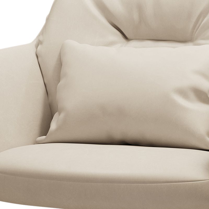 Faux Leather Desk Chair Contemporary Pillow Included Office Chair with Wheels Clearhalo 'furn' 'furn_office_chair' 'Furniture' 'furniture_office_chair' 'Office Chairs' 'Office Furniture' 'office_chair' 1200x1200_b1f716fe-fe45-4bbe-b8ca-c13d8c1a69de