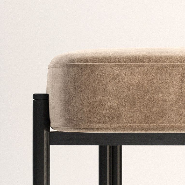 Designer Style Home Velvet Side Chair Matte Finish Open Back Dining Chairs (Set of 2) Clearhalo ' kitchen&dining_furn' 'Dining Chairs' 'Dining Tables & Seating' 'dining_chair' 'furn' 'furn_dining_chair' 'Furniture' 'furniture_dining_chair' 'Kitchen & Dining Furniture' 'kitchen' 1200x1200_b1fa009a-f131-4c44-b9a2-e4a8b503b098