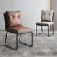 Minimalist Style Leather Dining Chairs Armless Solid Back Chair for Home Clearhalo 'Dining Chairs' 'Dining Tables & Seating' 'dining_chair' 'furn' 'furn_dining_chair' 'Furniture' 'furniture_dining_chair' 'Kitchen & Dining Furniture' 1200x1200_b1fac3e7-2009-4676-b649-30c4630c9a0c