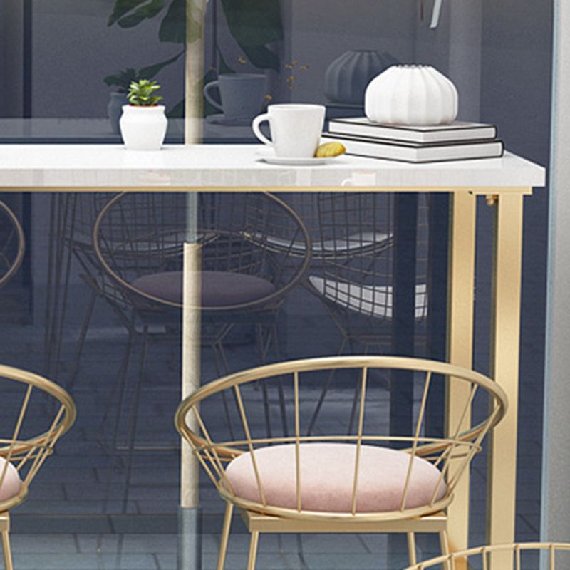 Rectangle Bar Table Contemporary Pub Table for Indoor and Breakroom Clearhalo 'Bar Furniture' 'Bar Tables' 'bar_tables' 'furn' 'furn_bar_tables' 'Furniture' 'Kitchen & Dining Furniture' 1200x1200_b1fadaef-13b9-4b19-a69c-72f614f0c0d3