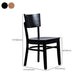 Industriële armloze eetkamerstoelen Solid Wood Dining Side Stoel