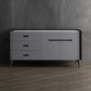 Stone Top Living Soggiorno Credenza moderno con cassetto e conservazione