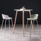 Contemporary Style Bar Stool Plastic Counter Bar Stool with Metal Legs Clearhalo 'Bar Furniture' 'Bar Stools' 'bar_stools' 'furn' 'furn_bar_stools' 'Furniture' 'furniture_bar_stools' 'Kitchen & Dining Furniture' 1200x1200_b1fdad92-725e-49a7-a830-fcc65fffa35e