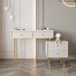 Glam Slate Top Vanity Dressing Table Solid Wood Vanity Desk with Drawers Clearhalo 'Bedroom Furniture' 'furn' 'furn_makeup_vanities' 'Furniture' 'Makeup Vanities' 'makeup_vanities' 1200x1200_b1ff41fb-4d19-48cf-9023-2da2a0f7076b