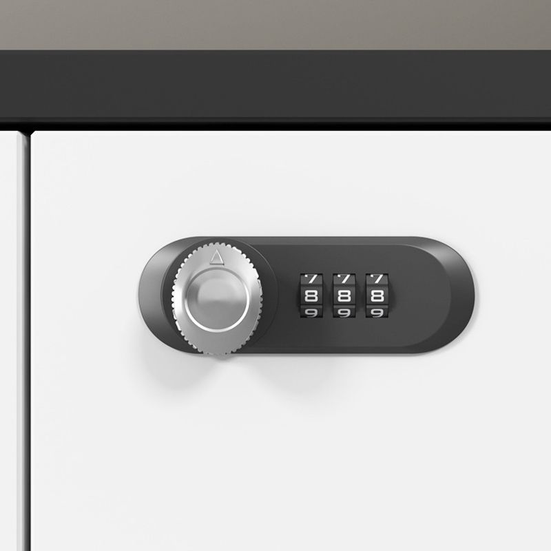 Mobile moderno archiviazione laterale mobile in legno con blocco password