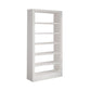 Modern Open Back Bookshelf Standard Metal Bookcase with Shelves