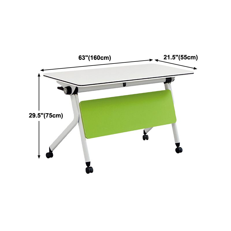 Modern Wood Wood Desk with Rectangular Rectangular Writing Desk for Office