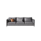 Grey Faux Leather Contemporary Square Arm Standard Sofa for Living Room, Apartment Clearhalo 'furn' 'furn_sofas' 'Furniture' 'furniture_sofas' 'Living Room Furniture' 'Sofa' 'sofas' 1200x1200_b206437f-6646-454e-808d-5c41b73da558
