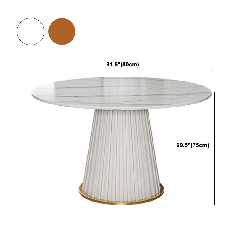 Glam glam glamour en pierre de salle à manger autour du 1/2/5/7 pièces