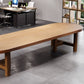 Solid Wood Oval Meeting Table Fixed Home Office Simplicity Writing Desk Clearhalo 'furn' 'furn_office_desk' 'Furniture' 'furniture_office_desk' 'Office Desks' 'Office Furniture' 'office_desk' 1200x1200_b213a1ce-9808-4a90-8ccd-dedb00727e3c