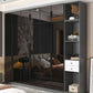Modern Style Wardrobe Grey Colour Glass Wardrobe Closet for Bedroom Clearhalo 'Armoires & Wardrobes' 'armoires_wardrobes' 'Bedroom Furniture' 'furn' 'furn_armoires_wardrobes' 'Furniture' 1200x1200_b216301d-ed54-4a6a-abf0-b73e72fb3129