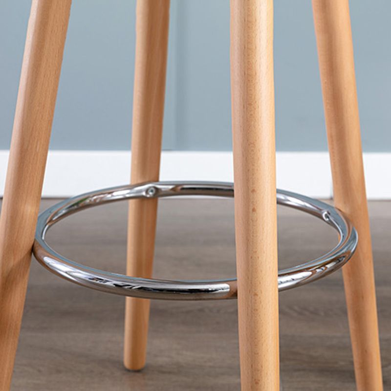 Nordic Style Plastic Seat Barstool 4 Legs Base Minimalism Bar Stool, Set of 2 Clearhalo 'Bar Furniture' 'Bar Stools' 'bar_stools' 'furn' 'furn_bar_stools' 'furniture_bar_stools' 'Kitchen & Dining Furniture' 'kitchen&dining_furn' 'kitchen' 'kitchen_furn' Furniture' 1200x1200_b2193c98-fbbb-4934-aa7e-6774aafc4d86