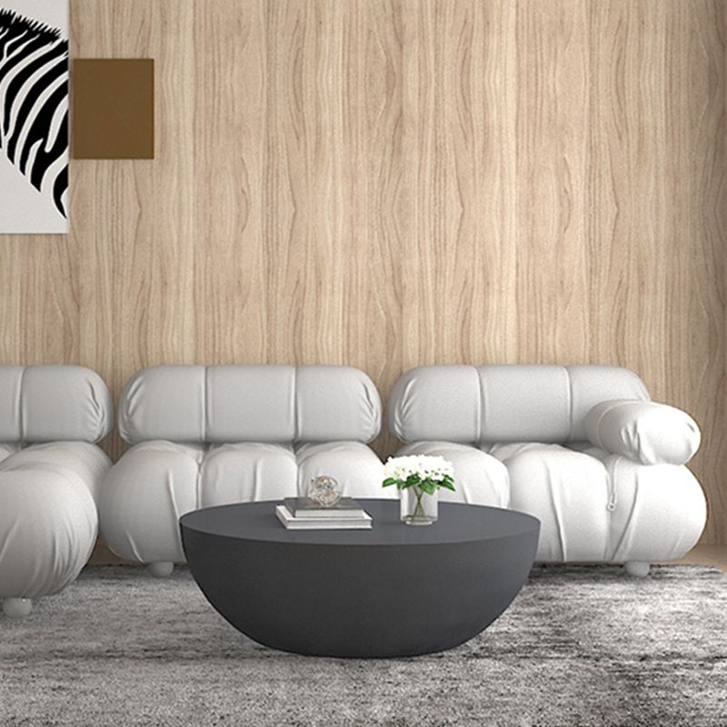 Modern Round Coffee Table Wooden Cocktail Table for Living Room Clearhalo 'Coffee & Accent Tables' 'Coffee Tables' 'coffee_tables' 'furn' 'furn_coffee_tables' 'Furniture' 'Living Room Furniture' 1200x1200_b21d5c87-2de1-42d8-8226-af9f01bdead3