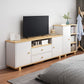 Wooden TV Media Console Scandinavian TV Stand Console for Living Room Clearhalo 'furn' 'furn_tv_stands_entertainment_centers' 'Furniture' 'Living Room Furniture' 'TV Stands & Entertainment Centers' 'TV Stands & Media Storage Furniture' 'tv_stands_entertainment_centers' 1200x1200_b21dfcff-b09f-4a98-8140-48410ae41207