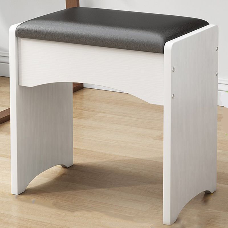 Modern Ottoman Pure Color Rectangle Upholstered Wood Frame Fade Resistant Pouf Clearhalo 'furn' 'furn_ottomans_poufs' 'Furniture' 'Living Room Furniture' 'Ottomans & Poufs' 'ottomans_poufs' 1200x1200_b21ea052-34e8-41e2-b488-46da87851e60