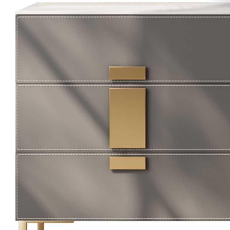 Moderni moderni tavolo da tavolo di legno/cassetti mobili server inclusi