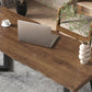 Industrial Style Writing Desk Brown Solid Wood Office Desk for Home Clearhalo 'furn' 'furn_office_desk' 'Furniture' 'Office Desks' 'Office Furniture' 'office_desk' 1200x1200_b2227527-55ed-46c6-8b02-f7cc0e160bb0