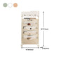 Plastic Bookshelf Contemporary Style Bookcase for Home Office