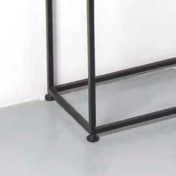 31.5" Tall Modern Console Table Iron Accent Table with 1 Shelf