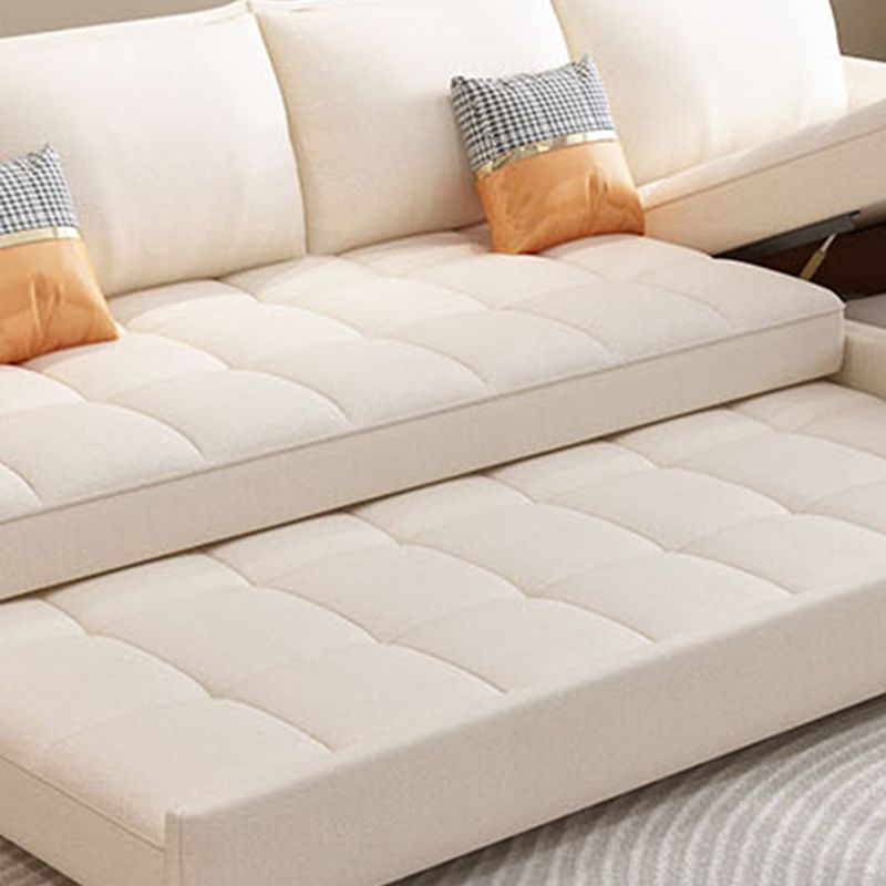 Divano a cornice in metallo in stile moderno divano a pianta quadrata imbottita