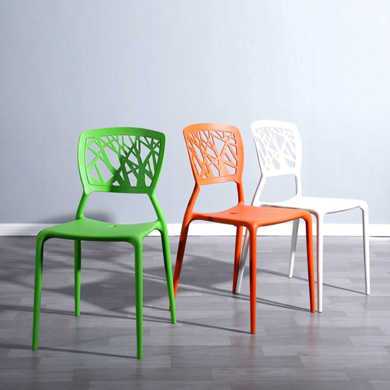 Scandinavian Plastic Patio Dining Side Chair Open Back Dining Side Chair Clearhalo 'Dining Chairs' 'Dining Tables & Seating' 'dining_chair' 'furn' 'furn_dining_chair' 'Furniture' 'furniture_dining_chair' 'Kitchen & Dining Furniture' 1200x1200_b22f30f9-1199-489f-8e3c-4a99c3298a52