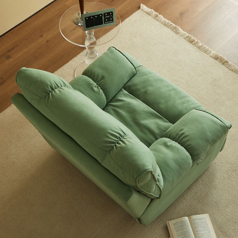 Microsuede Recliner Chair Recliner Swivel Rocker Recliner Chair Solid Color Clearhalo 'Chairs & Seating' 'furn' 'furn_recliners' 'Furniture' 'Living Room Furniture' 'Recliners' 1200x1200_b23408d9-07b3-471a-8c9c-978fb2bd4306