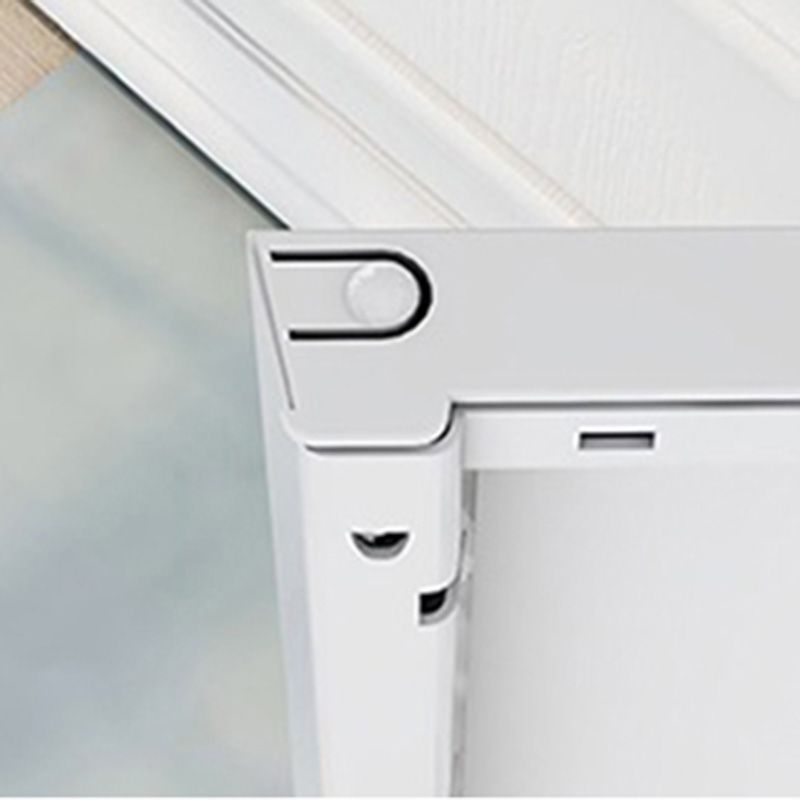 Armoire en plastique Style Teen Style Simple Rectangular Bedroom Armorage de garde-robe