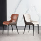 Contemporary Style Dining Chairs Arm Dining Chairs with Metal Legs for Kitchen