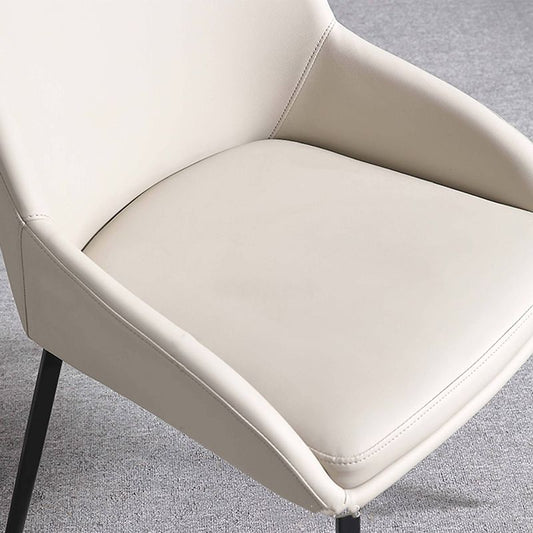 Sedia imbottita sala da pranzo casa finta sedia a braccio parsons