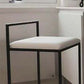 Industrial Low Back Stool Rectangle Upholstered Bar Stools for Living Room Clearhalo 'Bar Furniture' 'Bar Stools' 'bar_stools' 'furn' 'furn_bar_stools' 'Furniture' 'Kitchen & Dining Furniture' 1200x1200_b23b2def-4b71-45b3-bba1-029d85980cb2