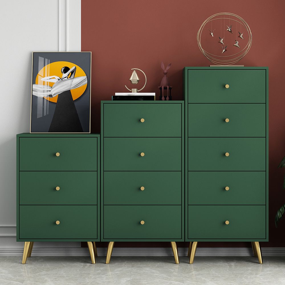 Modern Accent Chest with Storage Drawers and 4 Golden Legs Chest Clearhalo 'Cabinets & Chests' 'cabinets_chests' 'furn' 'furn_cabinets_chests' 'Furniture' 'Living Room Furniture' 1200x1200_b23c12df-48b1-4531-98fd-9bb5192cd013