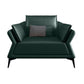 Interior Armrest Sponge Seat Leather/imitation Leather Filled Dark Green/orange Sofa Clearhalo 'furn' 'furn_sofas' 'Furniture' 'furniture_sofas' 'kitchen' 'kitchen_sofas' 'Living Room Furniture' 'Sofa' 'sofas' 1200x1200_b23c36e7-cc6d-4c26-b5fd-3a4b12ee224e