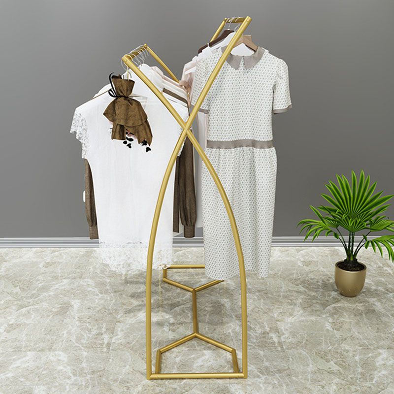 Gorgeous Coat Hanger Stand Solid Color Metal Coat Rack for Living Room Clearhalo 'Entry & Mudroom Furniture' 'furn' 'furn_hall_tree_coat_racks' 'Furniture' 'Hall Trees & Coat Racks' 'hall_tree_coat_racks' 1200x1200_b23d14d1-7715-447a-8ecf-86c6d4beccfd