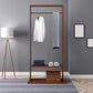 Contemporary Storage Wardrobe Bedroom Wooden Armoire with Shelves Clearhalo 'Armoires & Wardrobes' 'armoires_wardrobes' 'Bedroom Furniture' 'furn' 'furn_armoires_wardrobes' 'Furniture' 1200x1200_b23d2031-cbd6-4000-89ce-3f34aeeaae6f