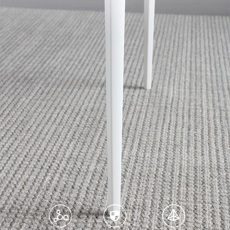 Modern Sintered Stone Rectangle Dining Set White Home Use Dining Room Furniture Set Clearhalo 'Dining Room Sets' 'Dining Tables & Seating' 'dining_room_set' 'furn' 'furn_dining_room_set' 'Furniture' 'furniture_dining_room_set' 'Kitchen & Dining Furniture' 'kitchen&dining_furn' 'kitchen' 1200x1200_b23d3abe-1e14-4c12-af8a-7754bf4428d2