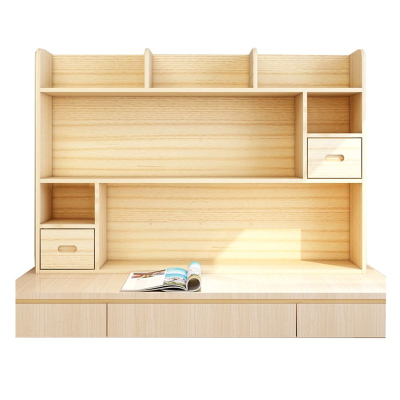 Natural Pine Wood Bookshelf Contemporary Horizontal Bookshelf Clearhalo 'Bookcases' 'furn' 'furn_bookcases' 'Furniture' 'furniture_bookcases' 'kitchen' 'kitchen_bookcases' 'Living Room Furniture' 'Office Furniture' 1200x1200_b23ded70-2469-4f7c-82c1-42b118c9fc65