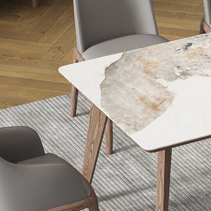 1/4/5 Pcs Sintered Stone Dining Room Set Dining Room Table and Chair Set Clearhalo 'Dining Room Sets' 'Dining Tables & Seating' 'dining_room_set' 'furn' 'furn_dining_room_set' 'Furniture' 'furniture_dining_room_set' 'Kitchen & Dining Furniture' 1200x1200_b24204f0-db11-4845-8879-e0b4146676d3