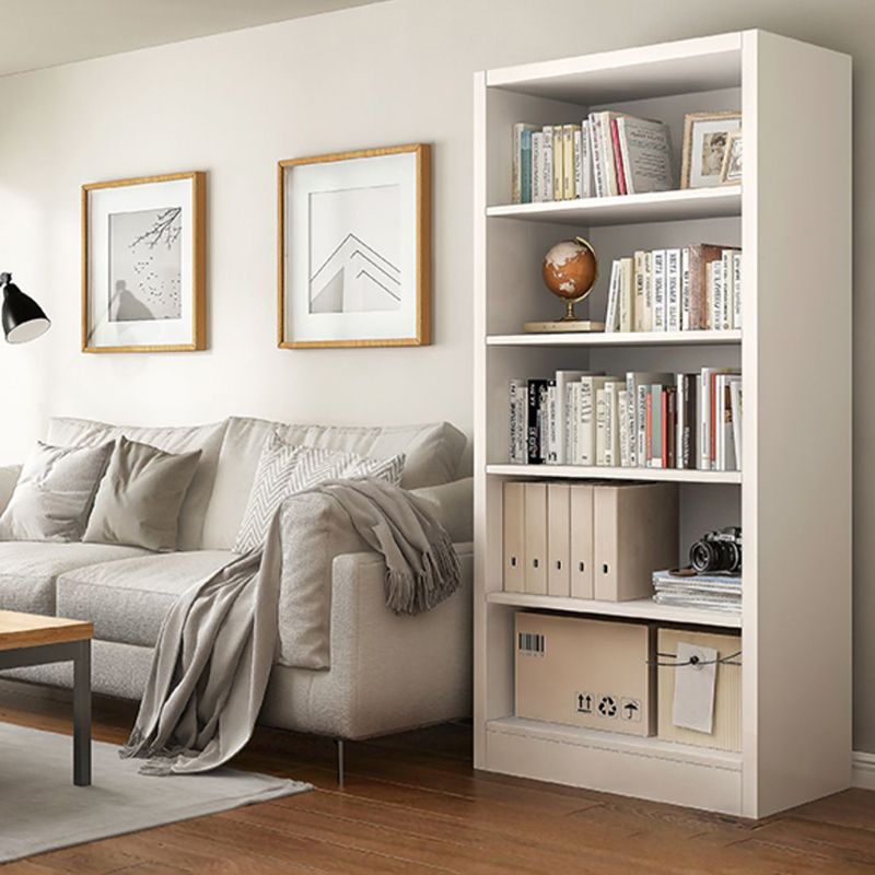 11.81" W Modern Matte Finish Bookcase Engineered Wood Standard Bookshelf Clearhalo 'Bookcases' 'furn' 'furn_bookcases' 'Furniture' 'Office Furniture' 1200x1200_b245809e-5310-401e-b641-9851325d7a54