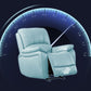 Moderne recliner stoel USB -ladingpoort vaste kleur Standaardrecliner