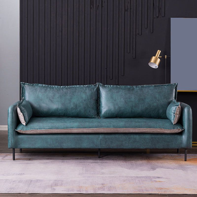 Standard Square Arm Sofa Set Contemporary Stain Resistant Sofa Couch with Pillows Clearhalo 'furn' 'furn_sofas' 'Furniture' 'Living Room Furniture' 'Sofa' 'sofas' 1200x1200_b247f9cb-8029-4b6f-b780-eb17ea664efa