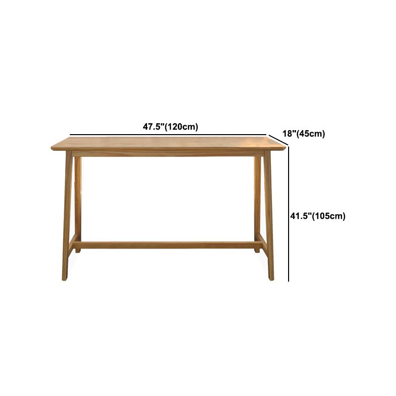 Set da tavolo moderno da pub rettangolare, tavolo da bancone in legno da 1/2/4 pezzi con sgabelli senza schienale