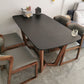 Modern Rectangle Stone Dining Table Ash Wood Base for Dining Room Clearhalo 'Dining Tables & Seating' 'Dining Tables' 'dining_table' 'furn' 'furn_dining_table' 'Furniture' 'Kitchen & Dining Furniture' 1200x1200_b24d4016-4f48-4db2-b620-c3c6142854e4