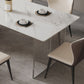 Modern Kitchen Stone Furniture 5 Pcs Standard Height Dining Room Table Set